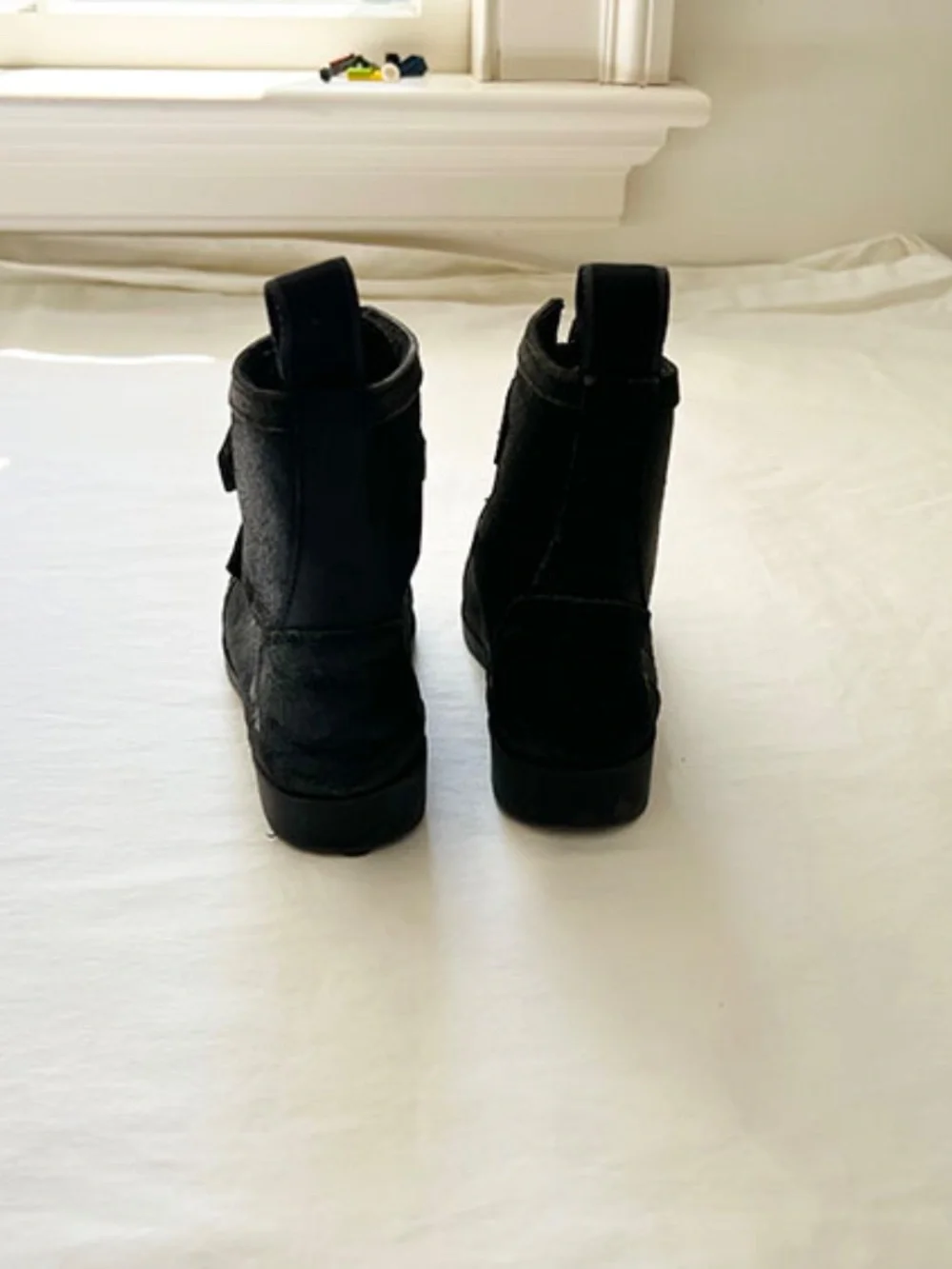 Belle & Bow Velcro Closure Paddock Boots, Little Kids Size